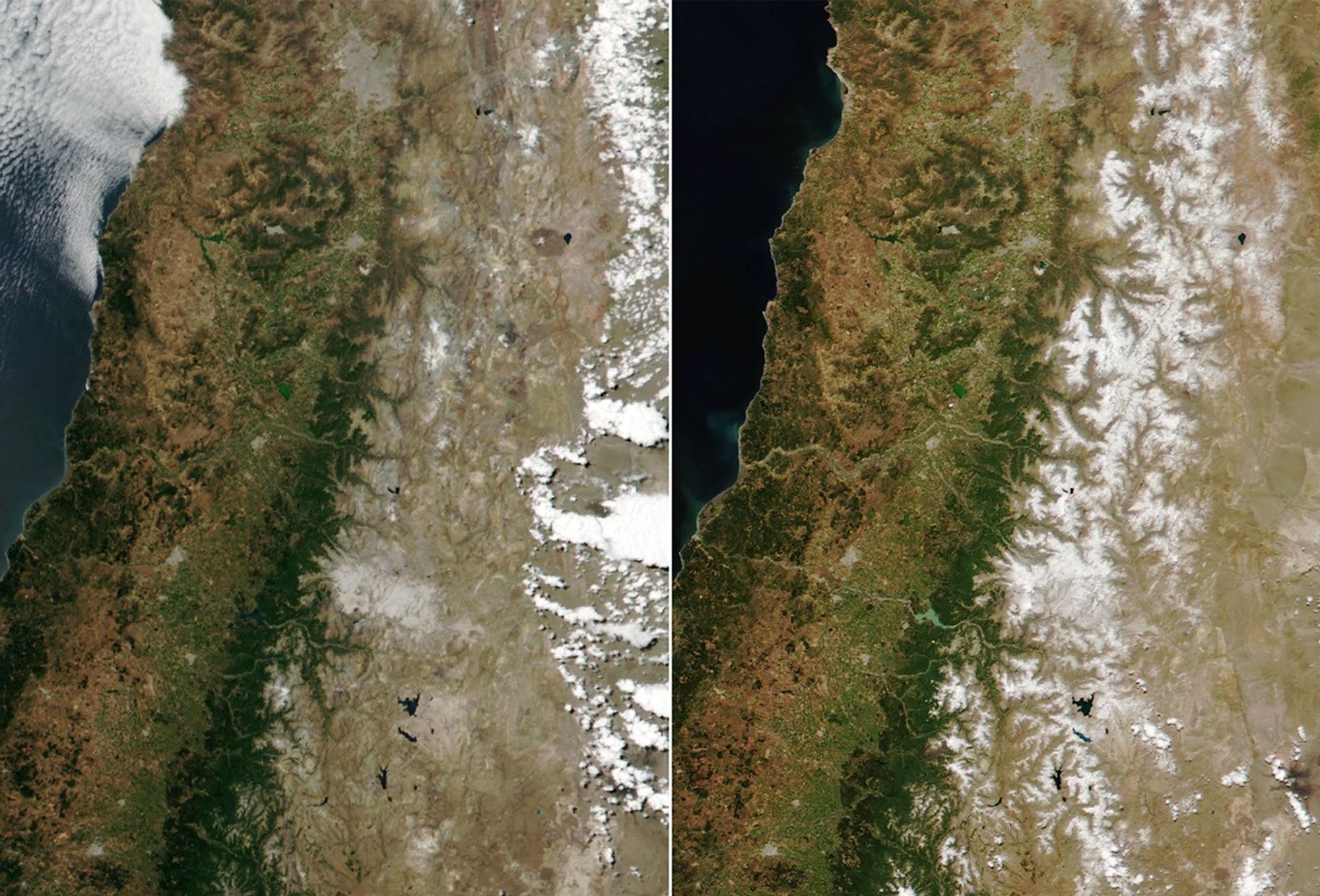 Andes Snowpack Hangs On - NASA Science