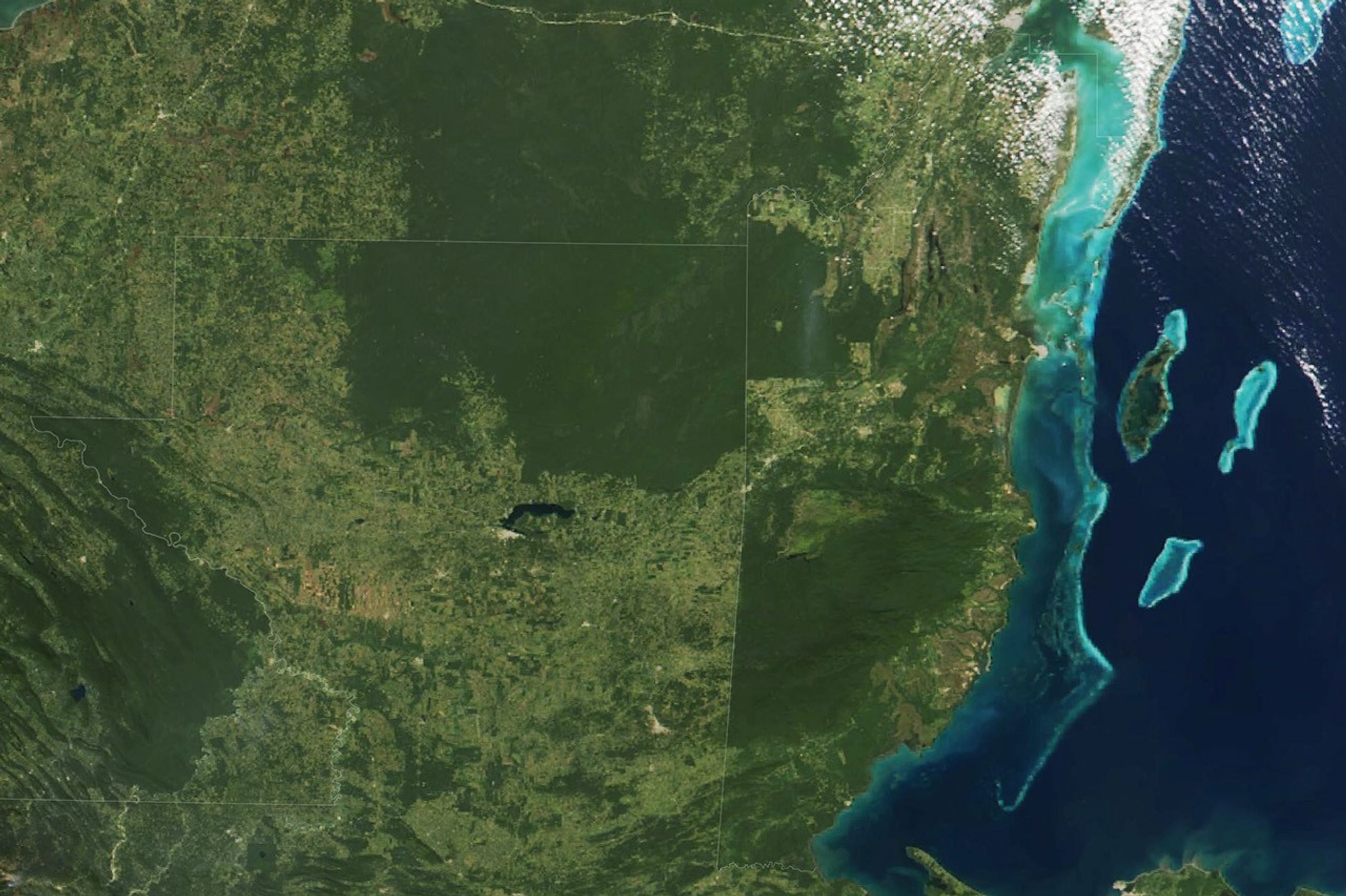 The Shrinking Selva Maya