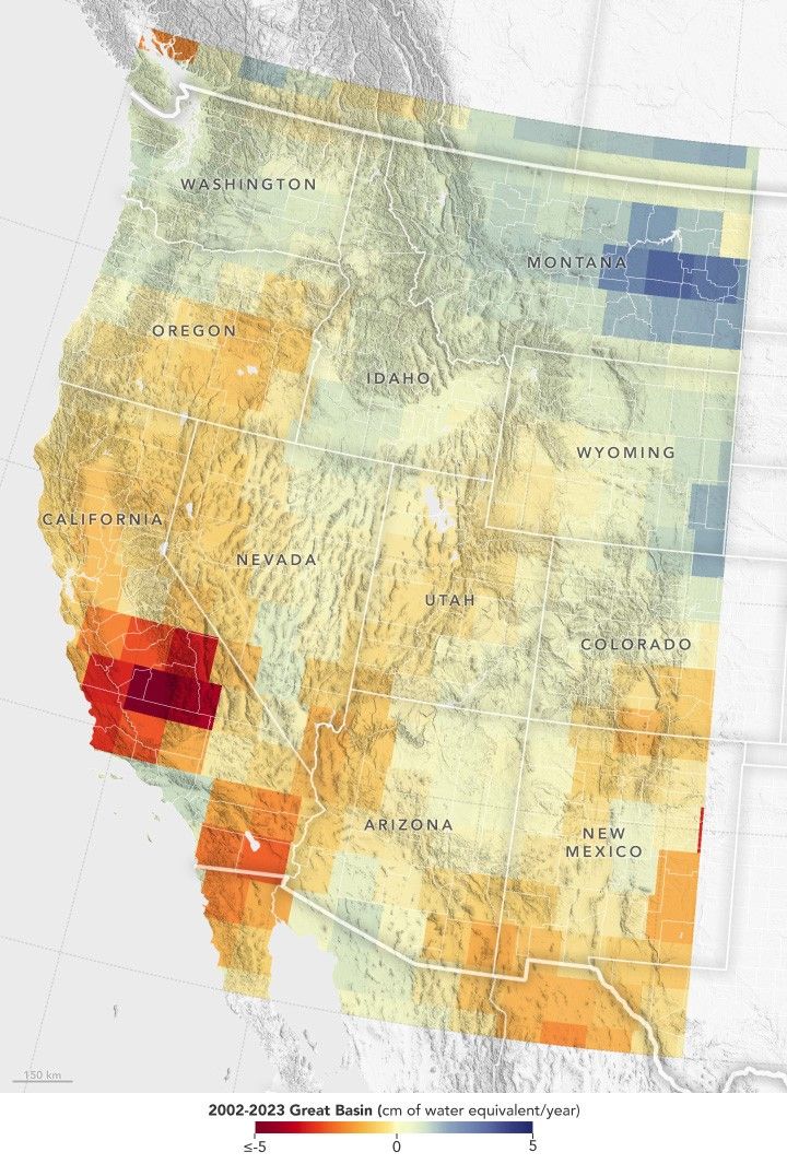 Groundwater Declines in the U.S. Southwest