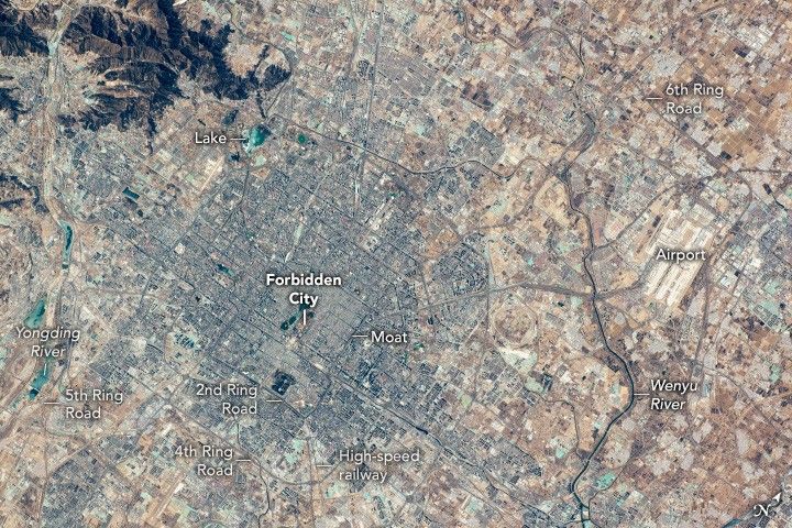 
			Bustling Beijing - NASA Science			