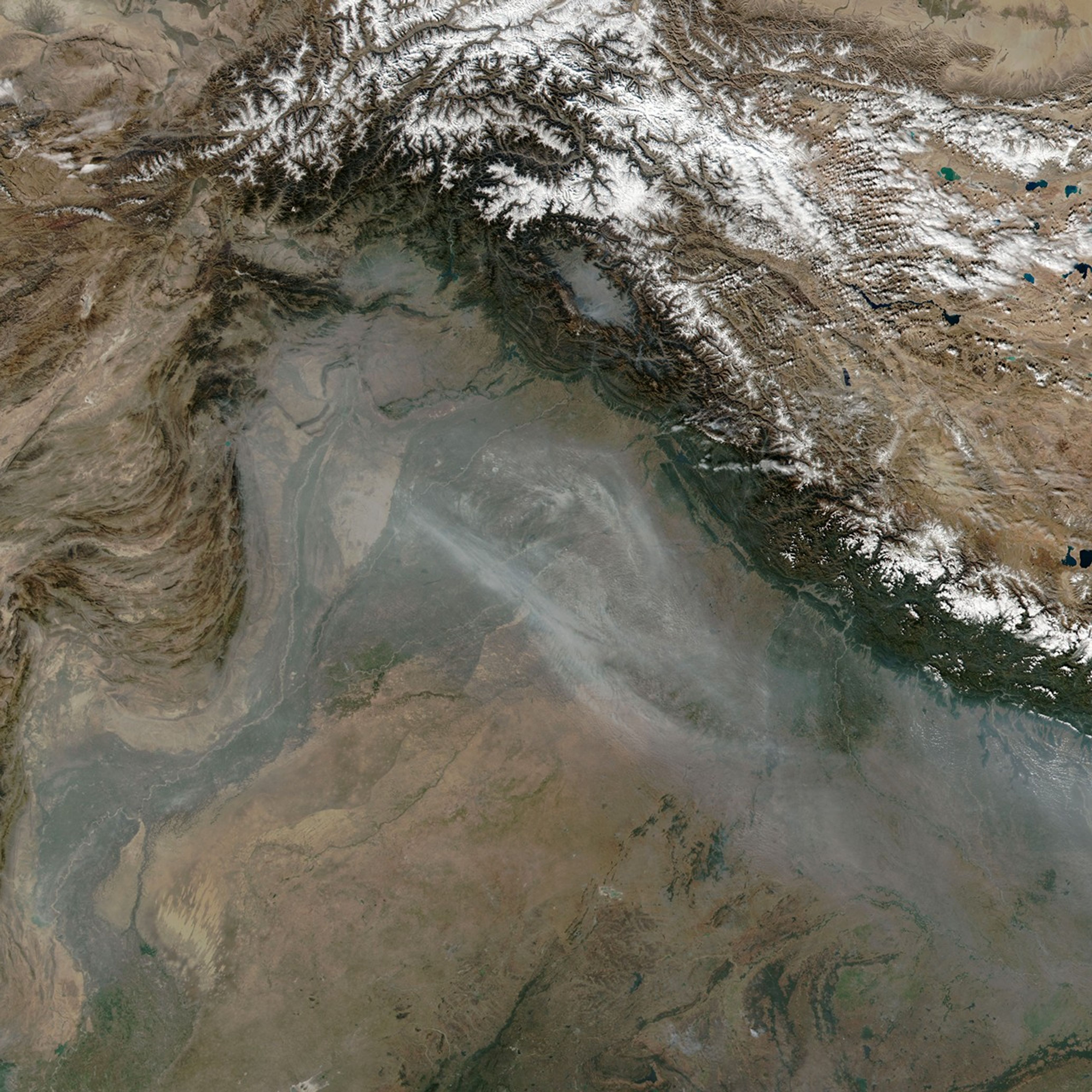 Smoky Skies Over the Indo-Gangetic Plain