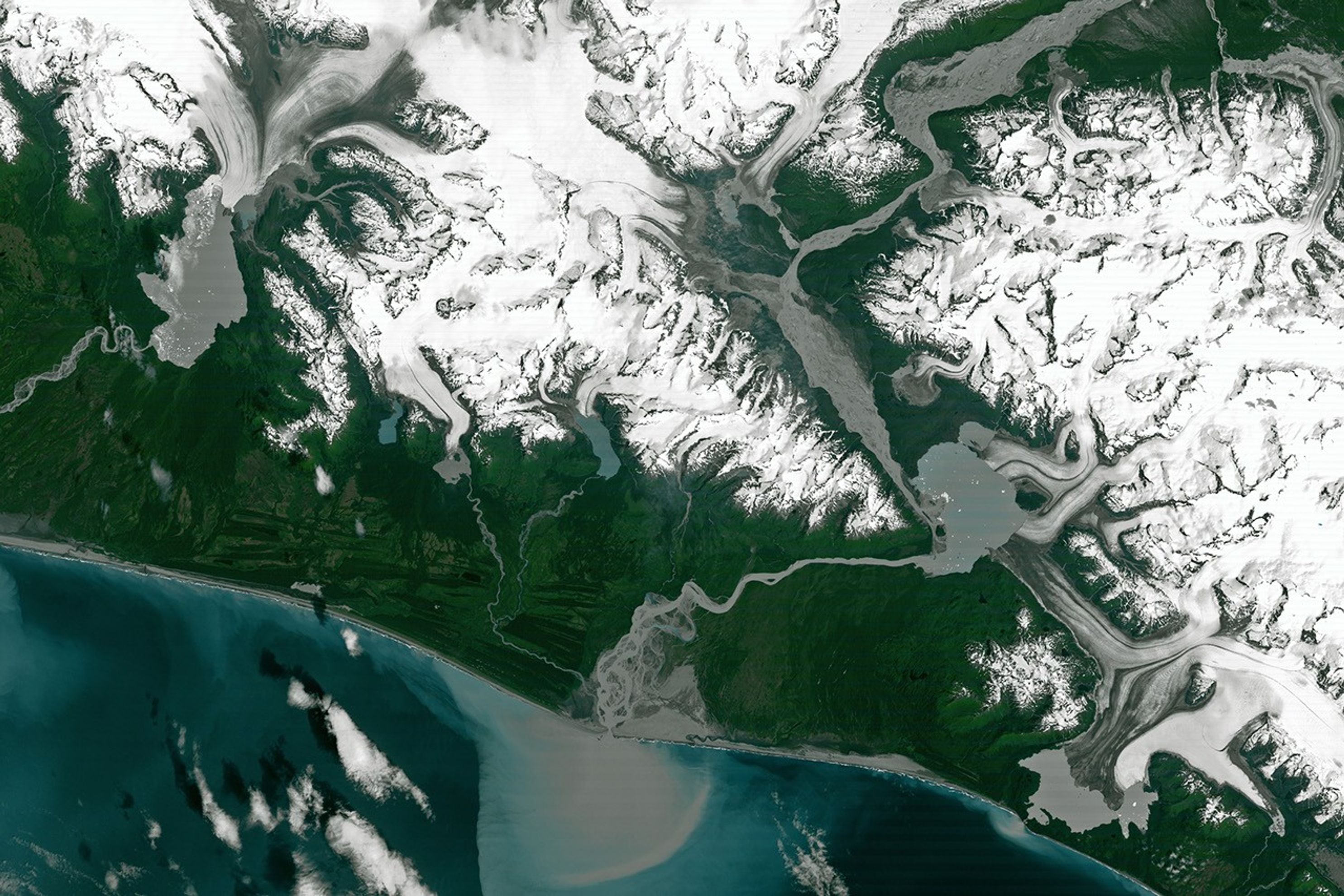 Alaska’s Fast-Growing Glacial Lakes