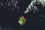 Large Fire Footprint on Faraway Amsterdam Island