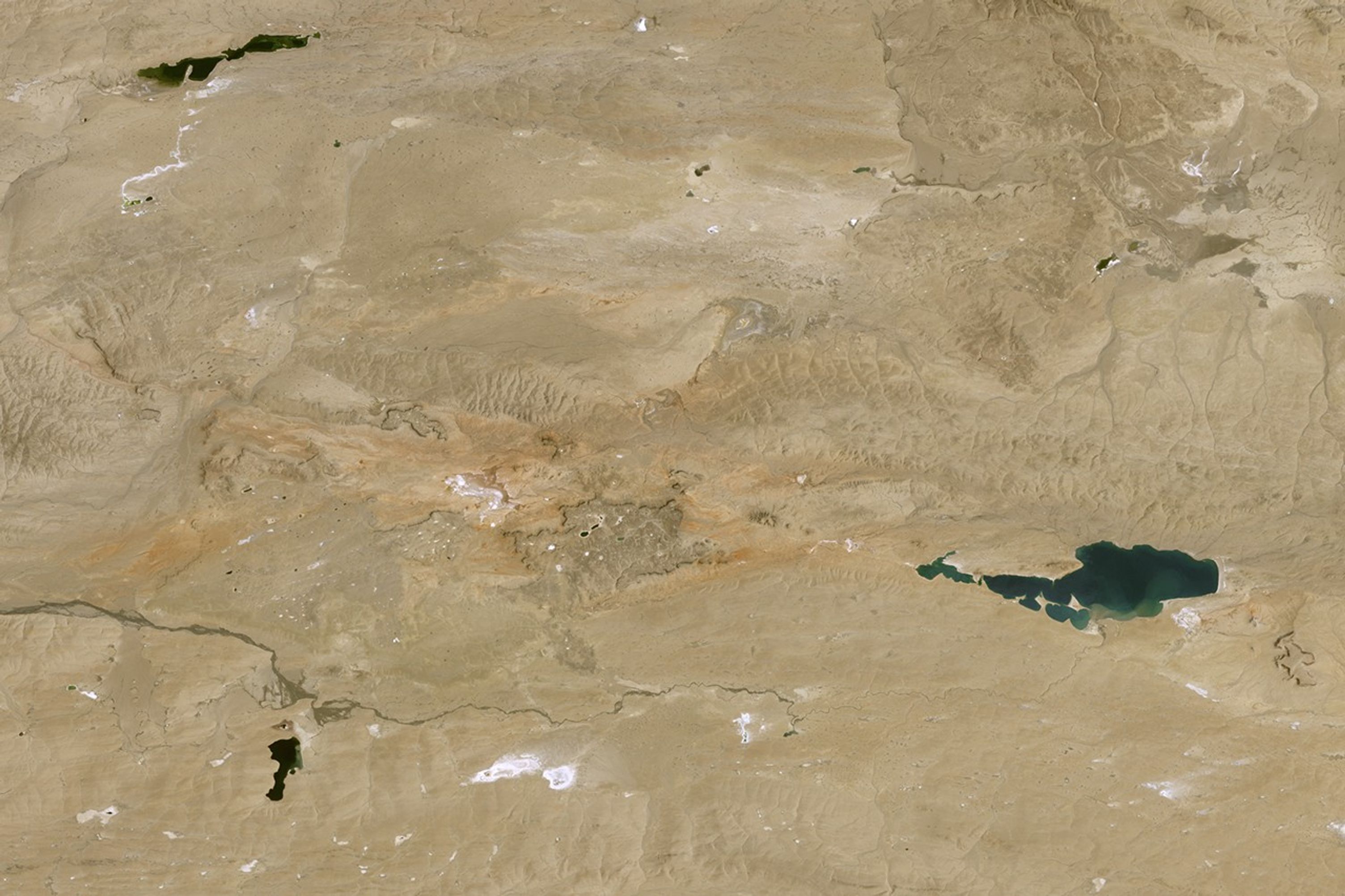 A Proliferation of Lakes on the Tibetan Plateau