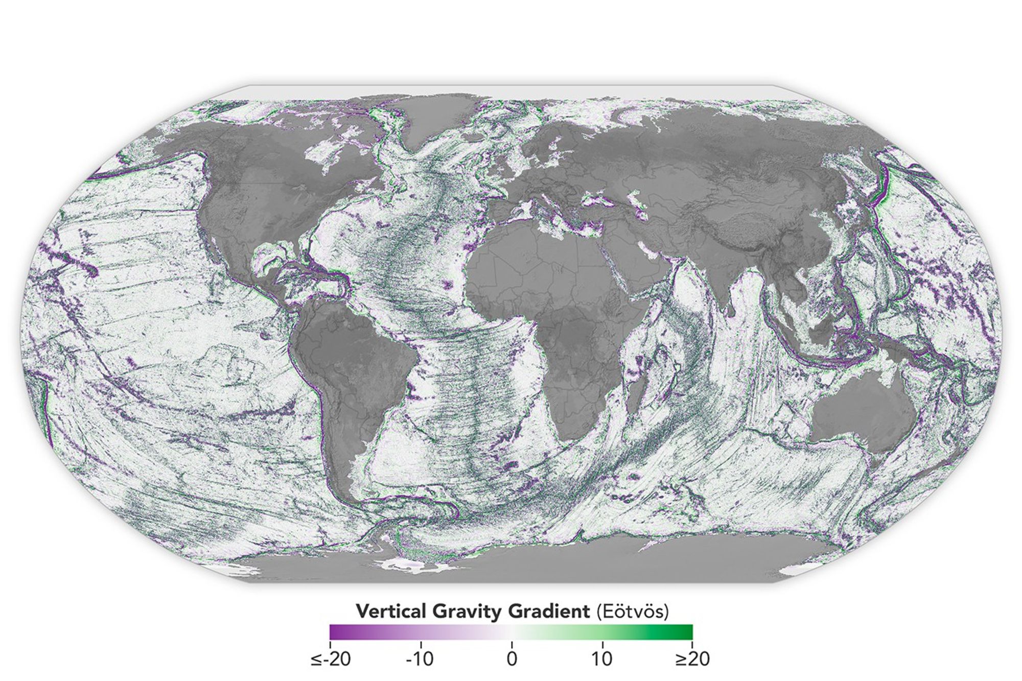 Seamounts and Abyssal Hills Mapped From Space - NASA Science