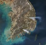 Outbreak of Fire Across South Korea