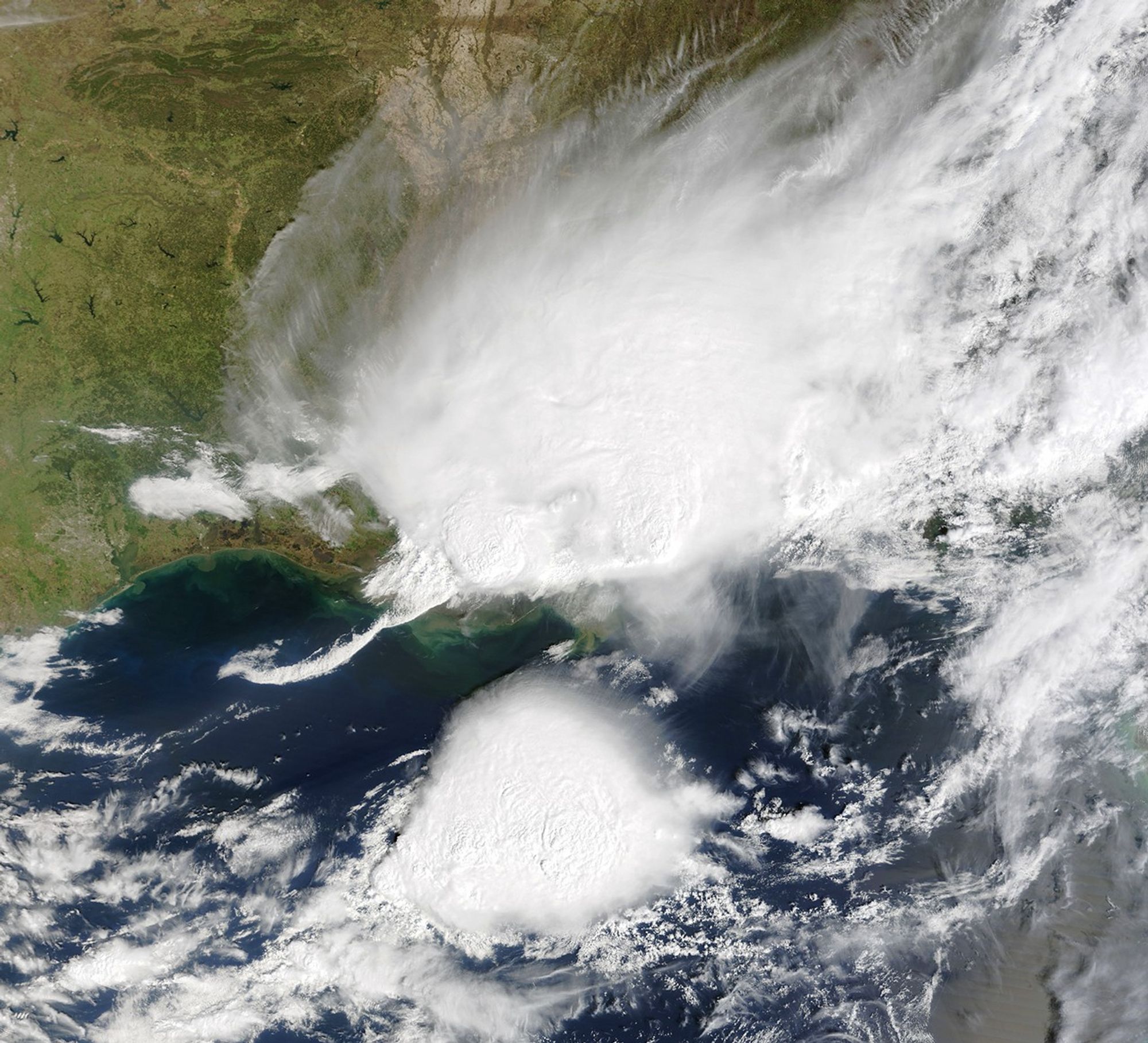 Spring Thunderstorm Thrashes Louisiana - NASA Science