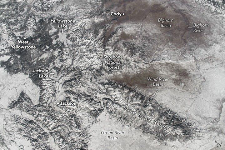 National Parks Under Snow