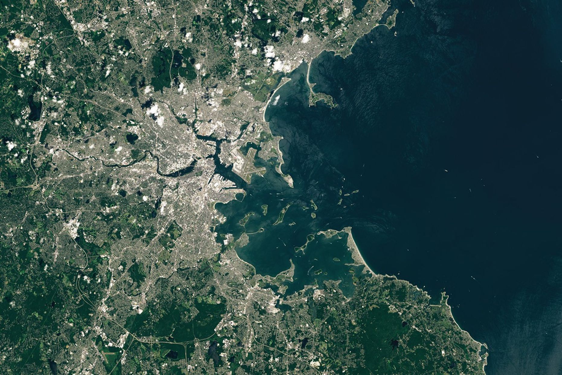 The Drumlin Islands of Boston Harbor