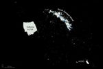 Antarctic Iceberg Loses Its Edge