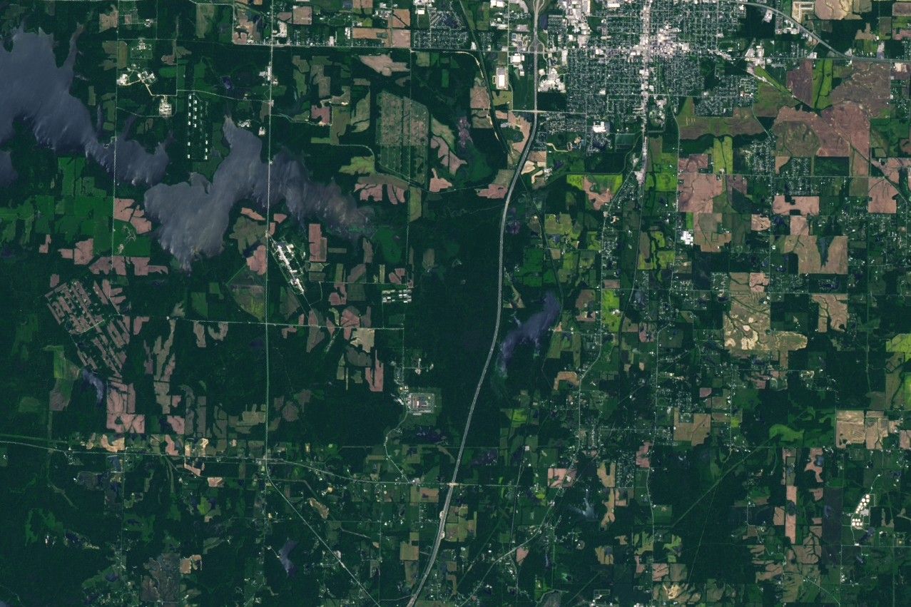 A Tornado Scars Southern Illinois