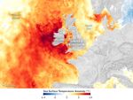 Record Heat in Northwest European Waters