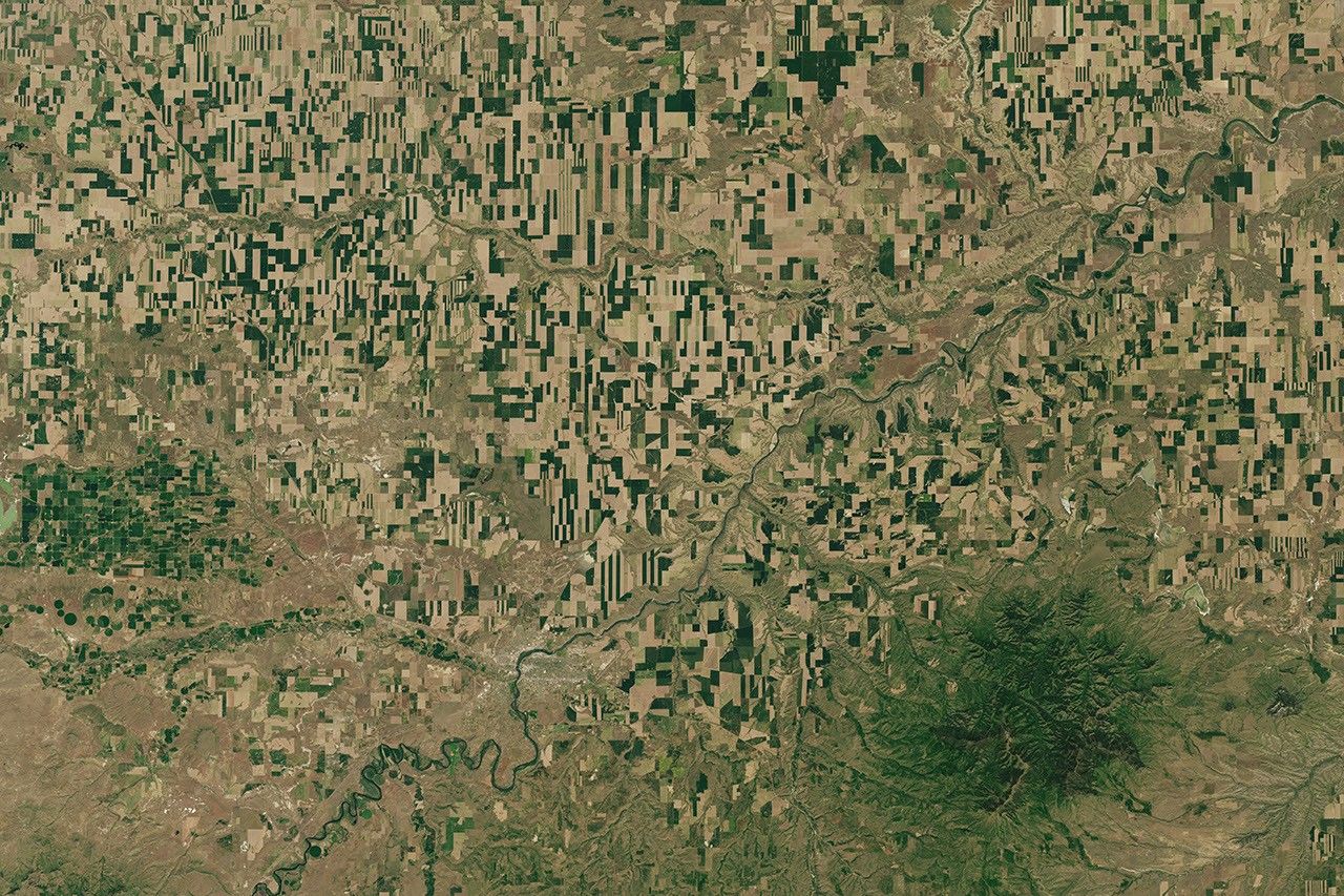 Geometry in the Golden Triangle