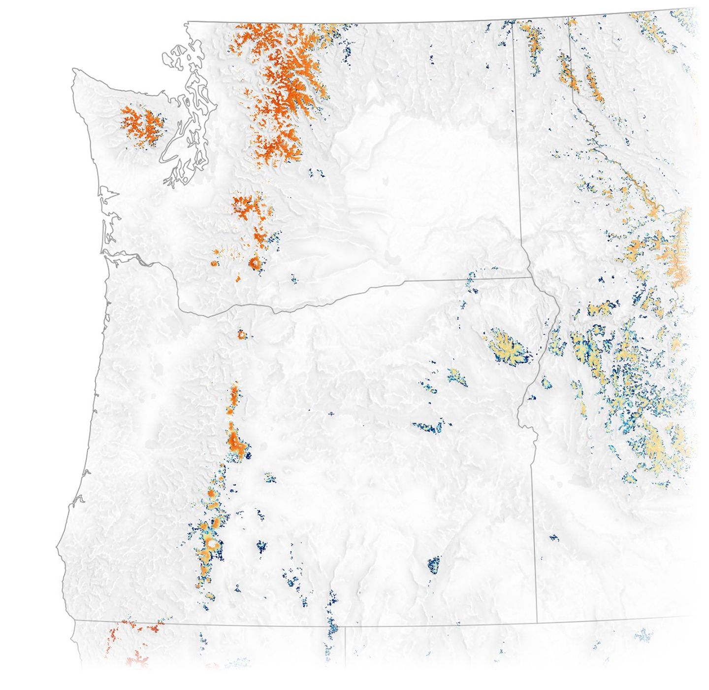 Western Mountain Snow Melts Fast and Early