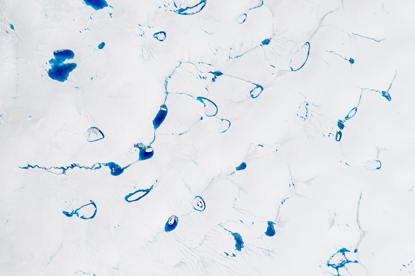 Greenland’s Bejeweled Ice Sheet