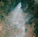 Wildfire Smoke Billows Over Northern California