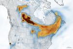 Widespread Smoke from Canadian Fires