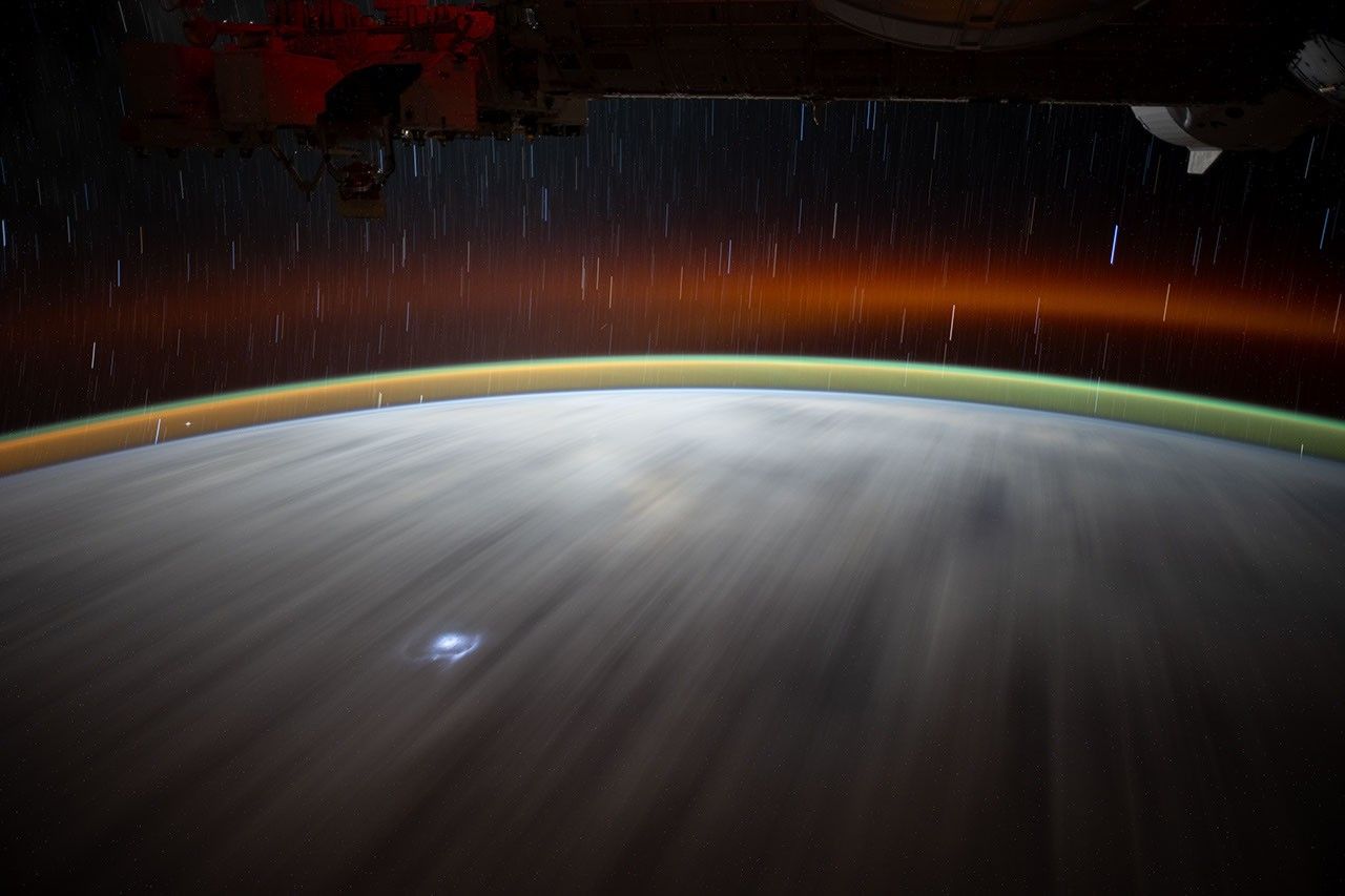 Nighttime Over the Eastern Pacific