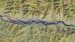 Braided River in Tibet Redraws Its Channels