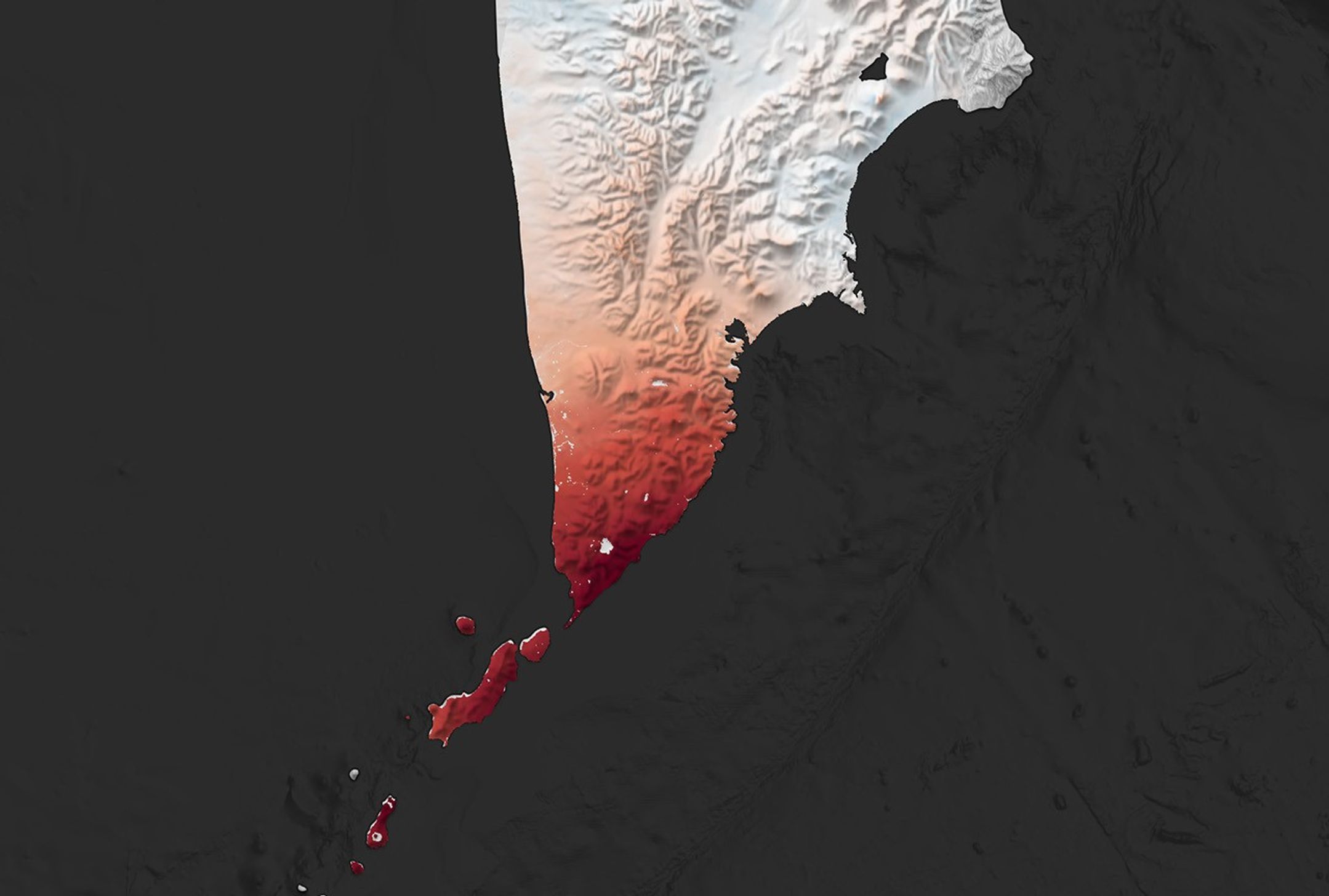 Mapping Kamchatka Earthquake Displacement