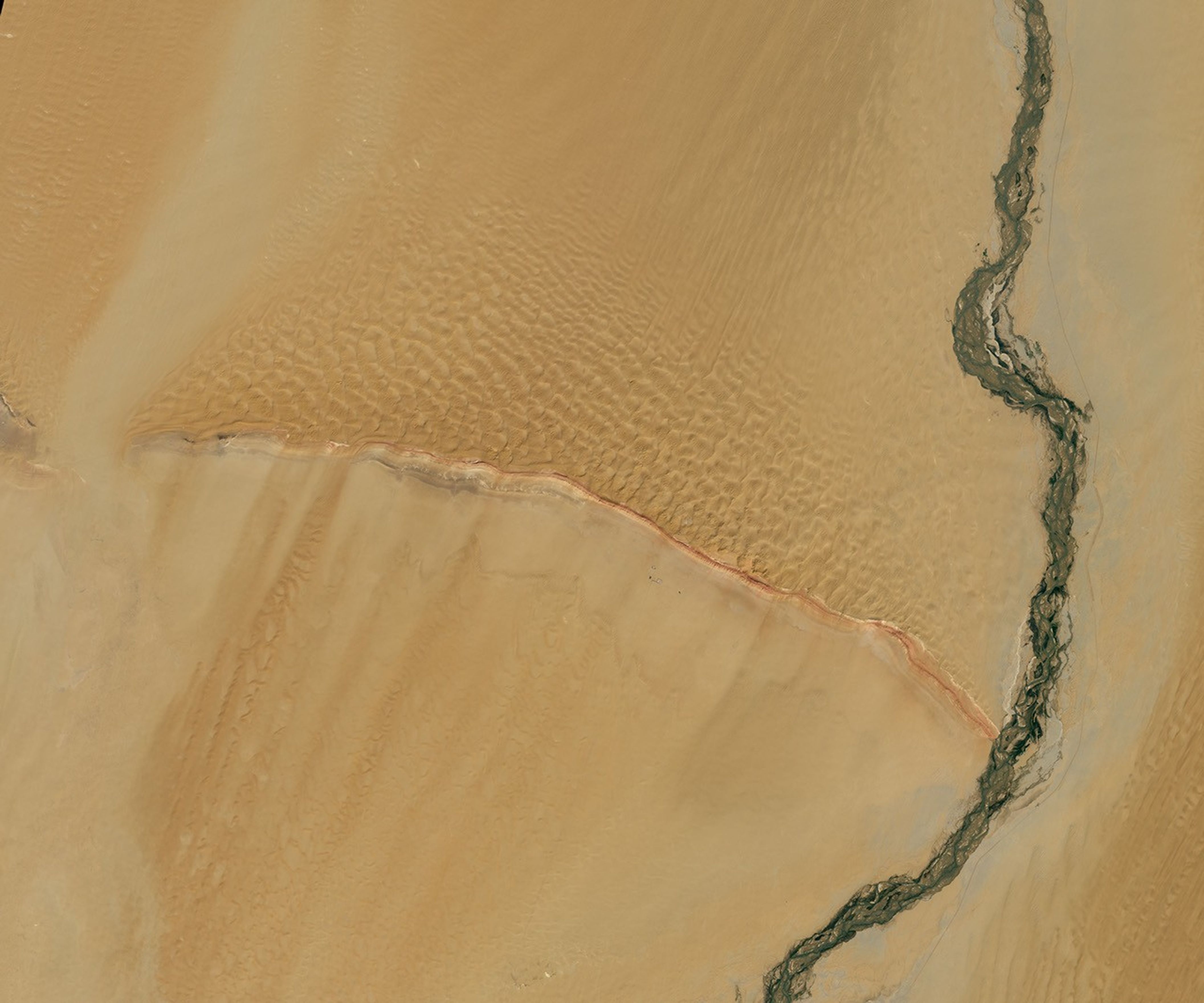 A Desert Intersection