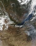 Fires Near Lake Baikal
