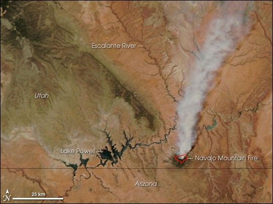 Navajo Mountain Fire