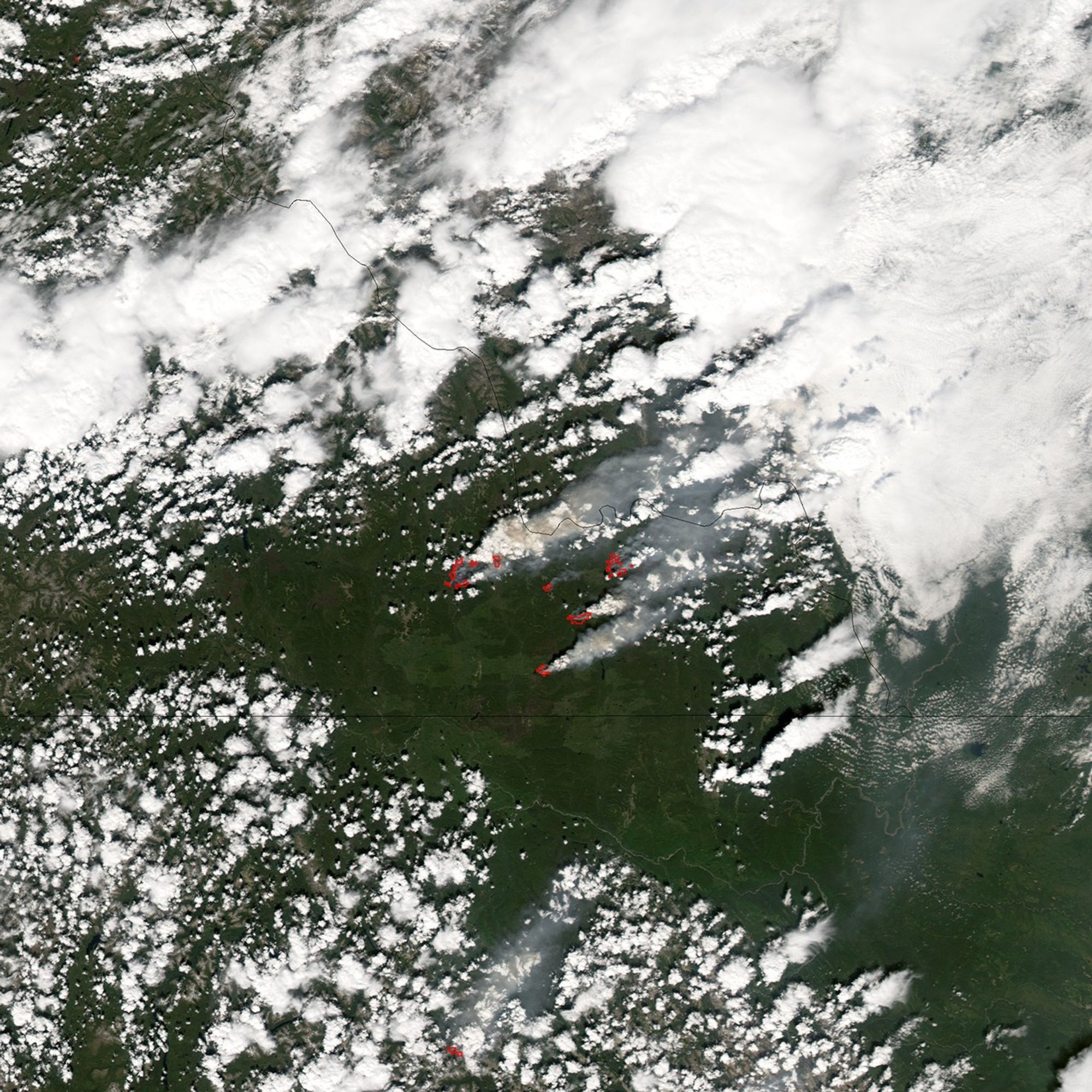 Fires in Canada’s Yukon Territory