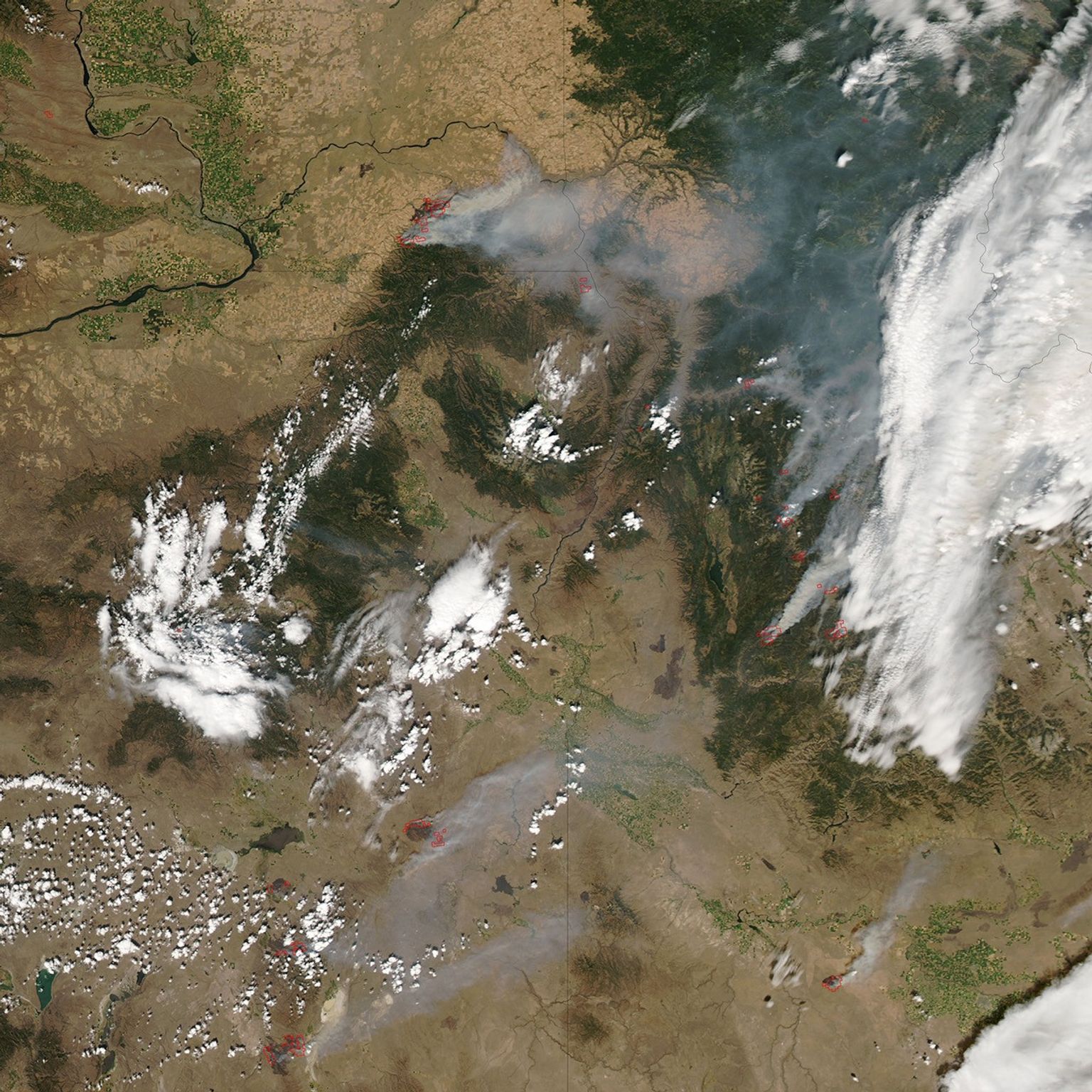 Columbia Complex Fire - NASA Science