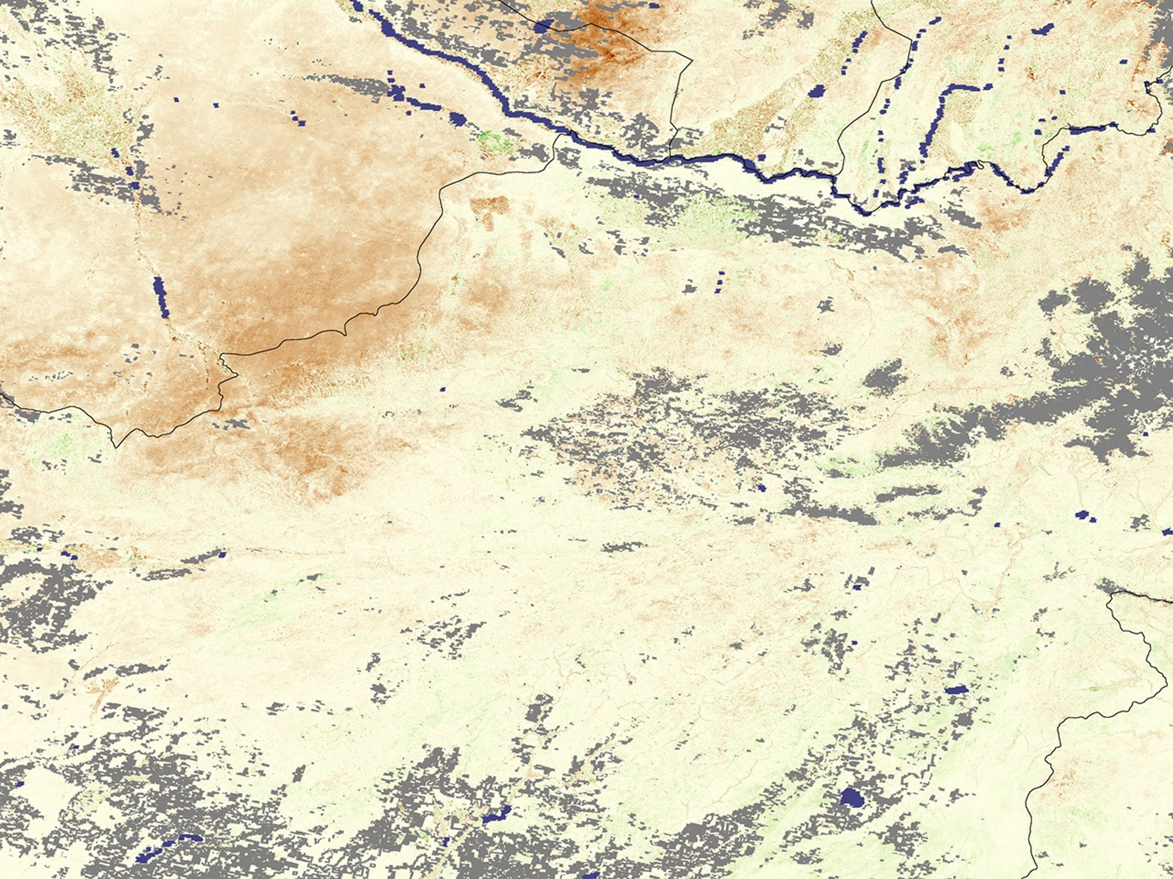 Drought in Central Asia
