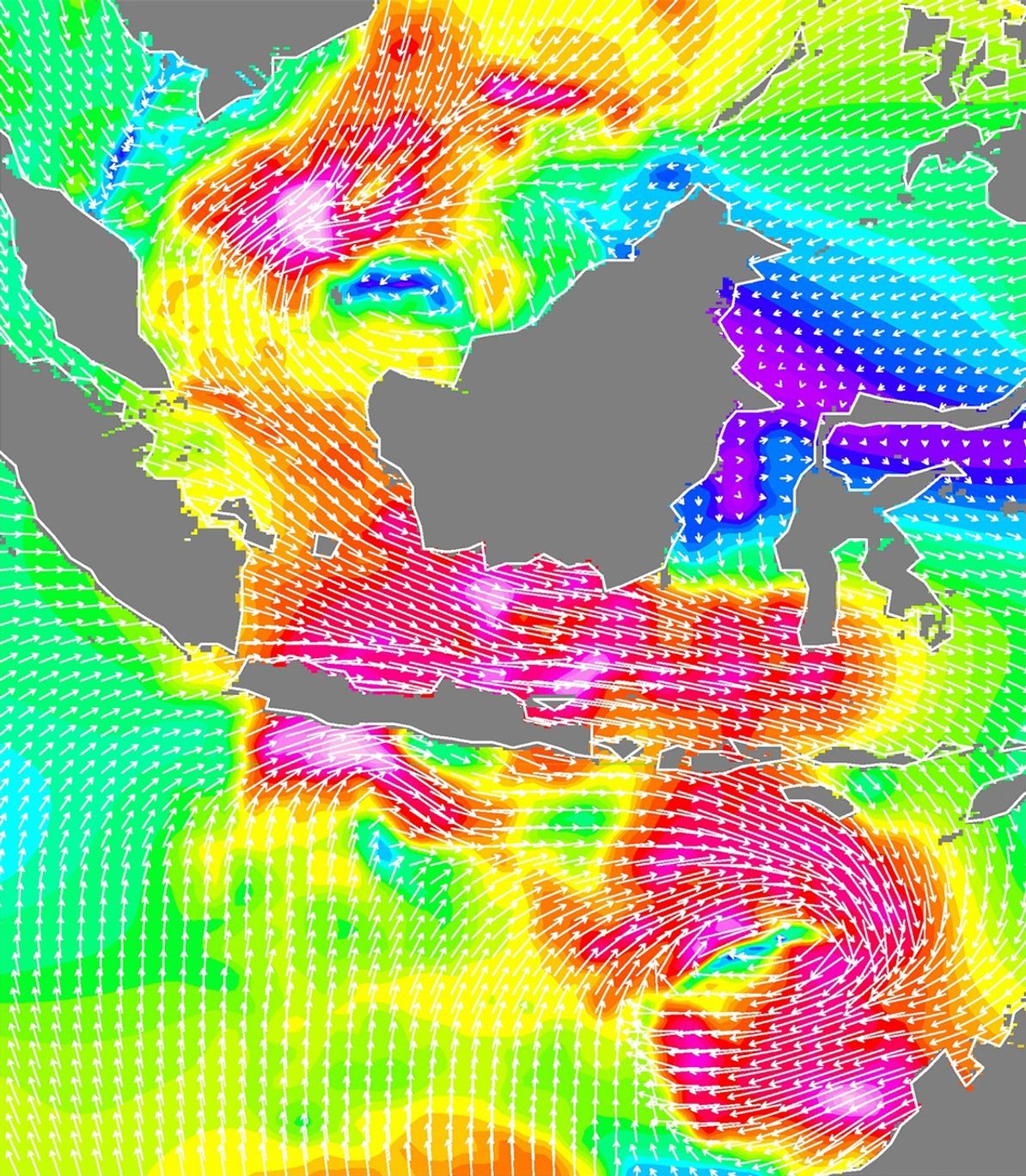Storms in the Java Sea - related image preview