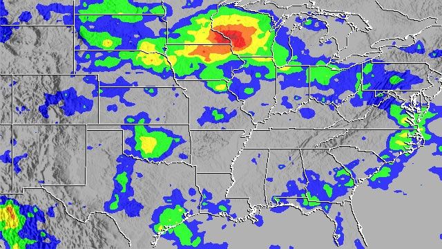 Severe Storms Across the Great Plains