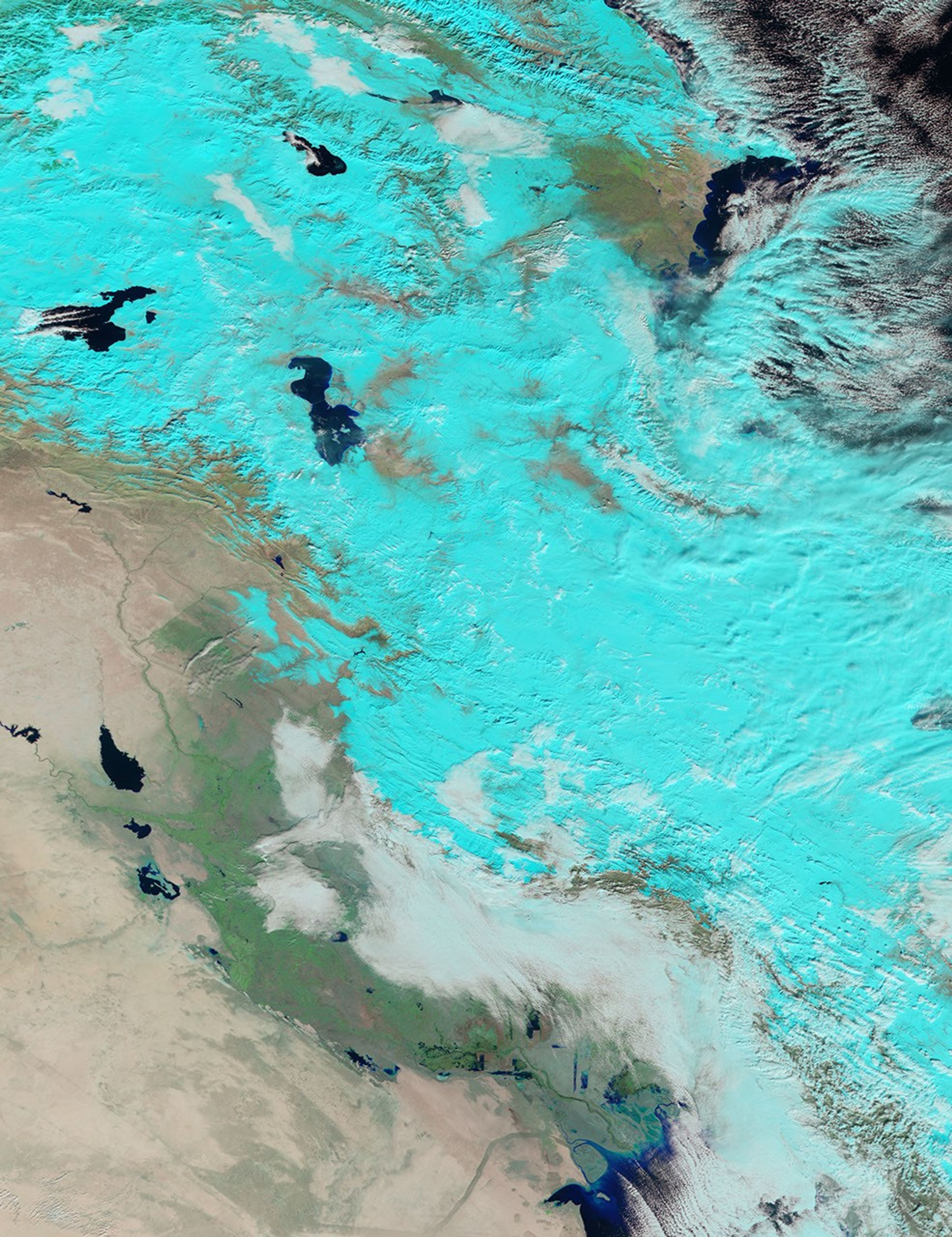 False Color (visible and infrared)