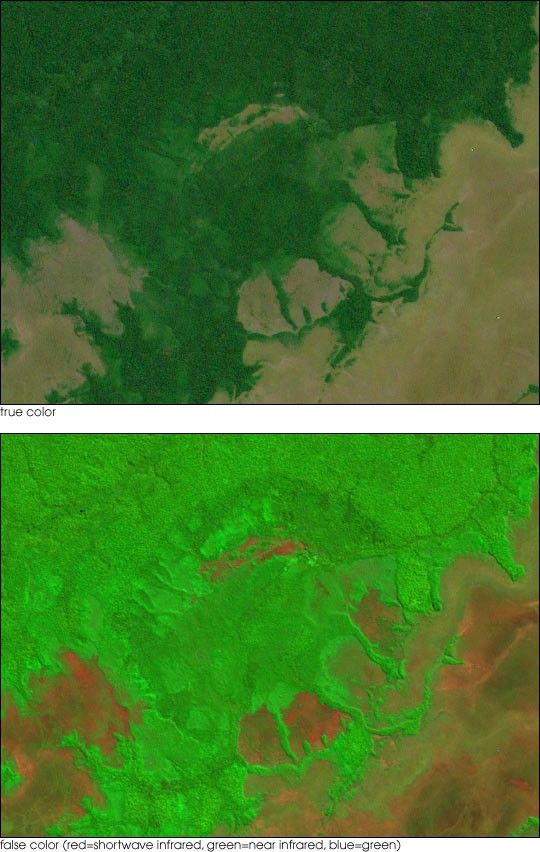 Iturralde Crater, Bolivia