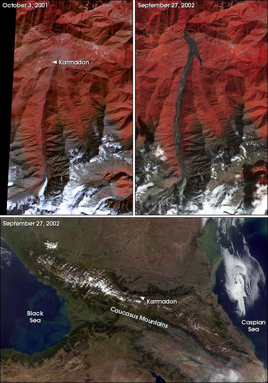 Russian Kolka Glacier Collapses