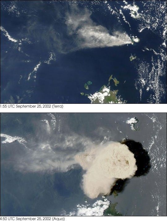 Indonesia&rsquo;s Ruang Volcano Erupts