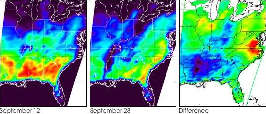 Hurricane Isidore Soaks Mississippi Valley