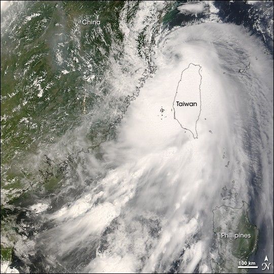 Typhoon Kalmaegi - NASA Science