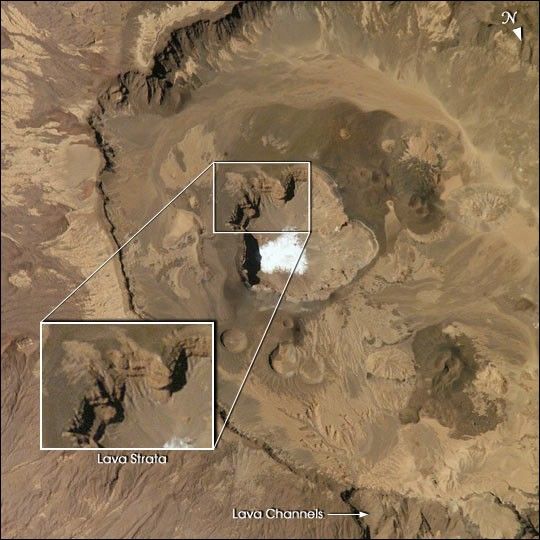 Emi Koussi Volcano, Chad, North Africa