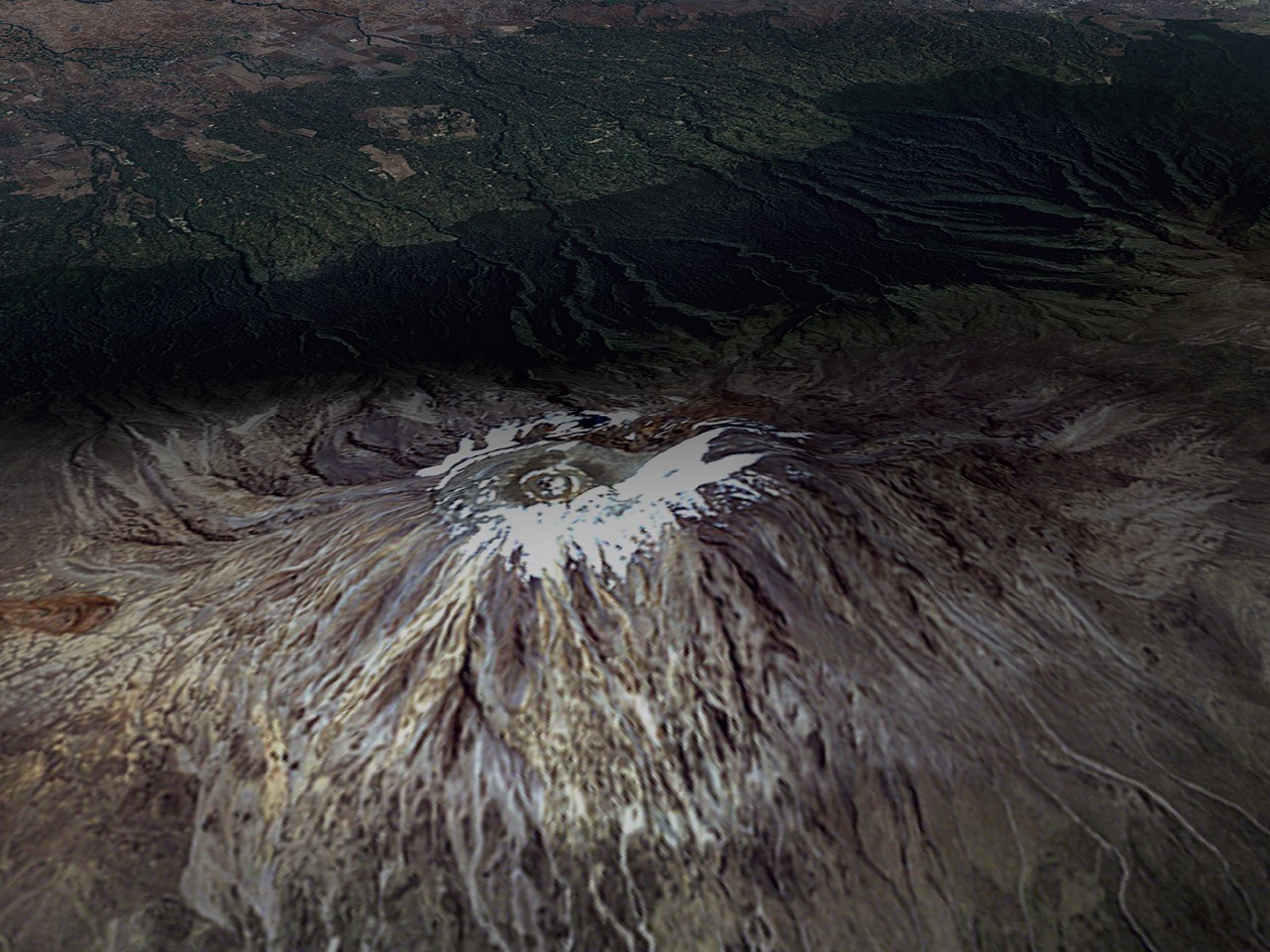 February 21, 2000 image of Kilimanjaro