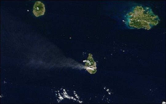 
			Eruption of Soufriere Hills, Montserrat - NASA Science			