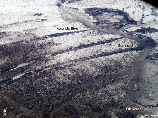 Kulunda Steppe, Western Siberia, Russia