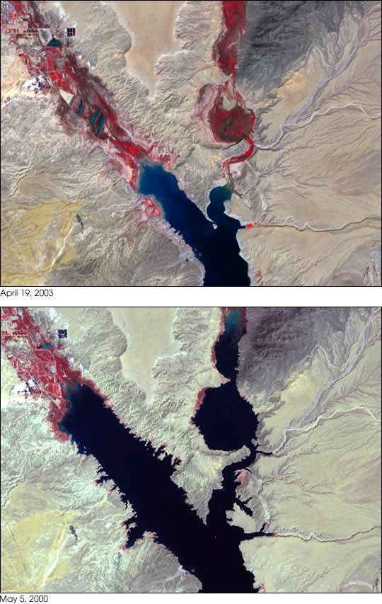 Low Water in Lake Mead