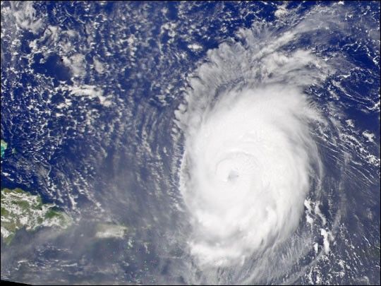 Hurricane Fabian - NASA Science