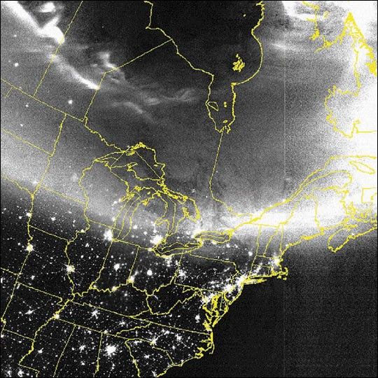 
			Northern Lights Dip Southward - NASA Science			