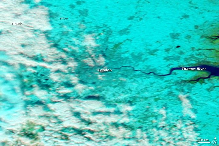 Infrared and Visible (false color)