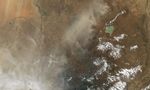 Haze over the Ethiopia-Sudan Border