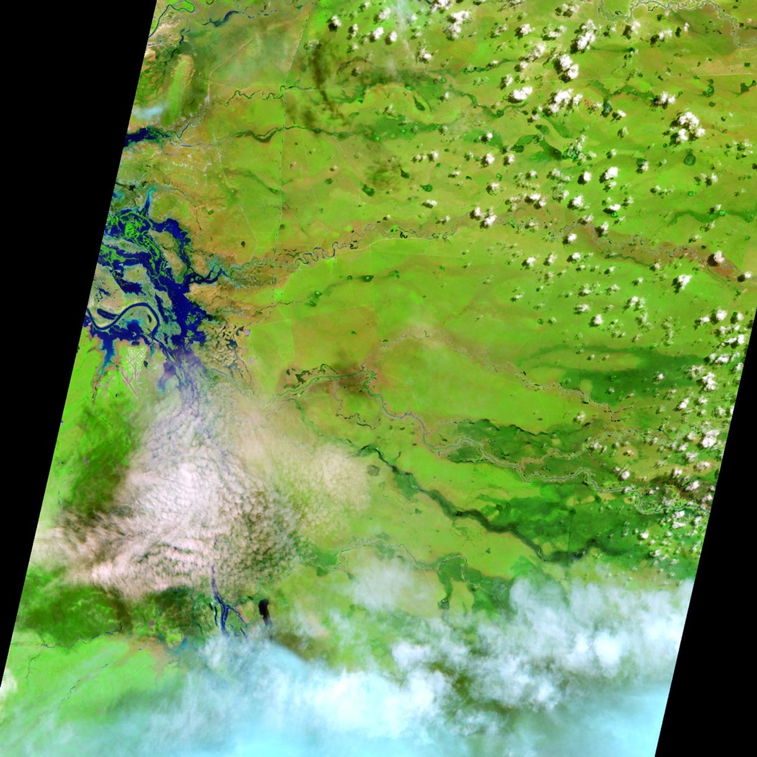 False Color - March 12, 2009