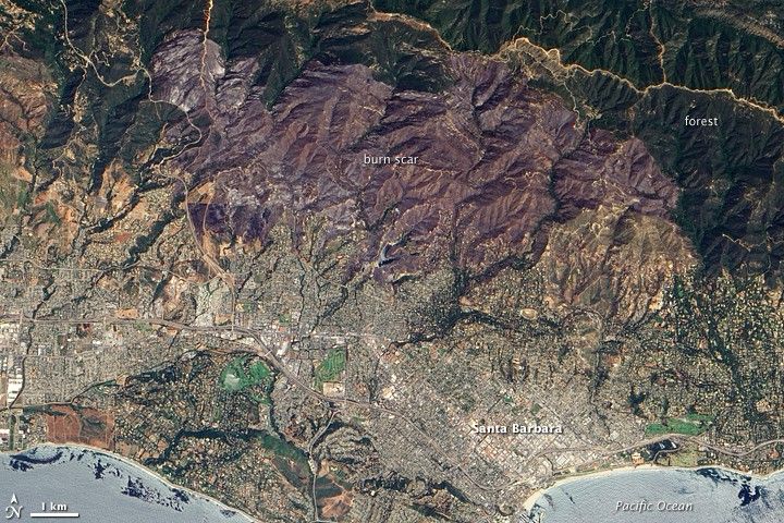 Jesusita Fire, California