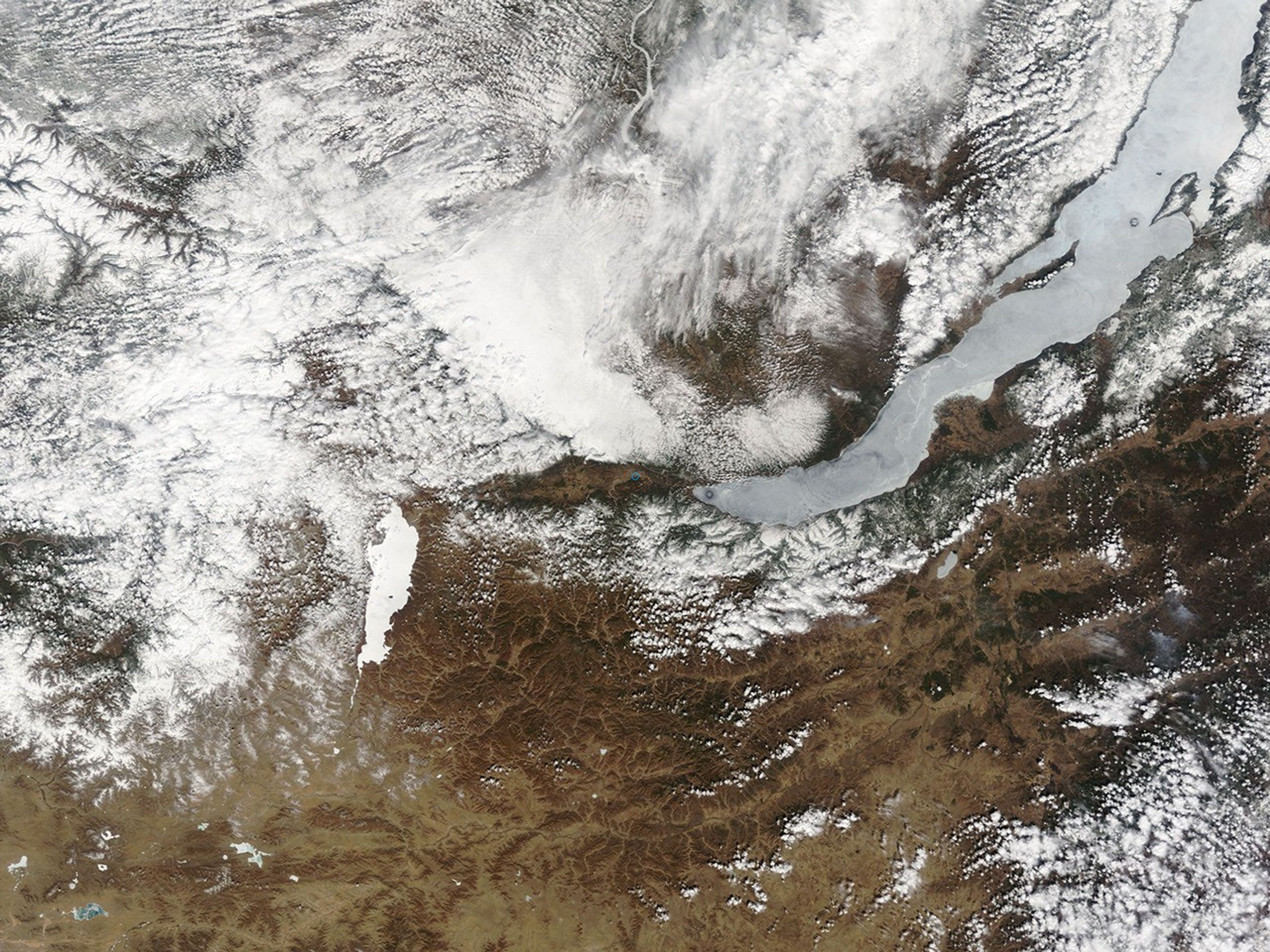 MODIS - April 20, 2009